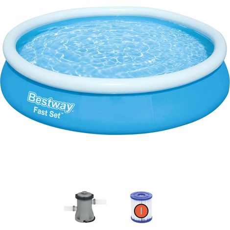 Piscina Fast Set Autoportante Tonda 366 CMX76H. 14,0 5.377 kg l Filtro (1/5)