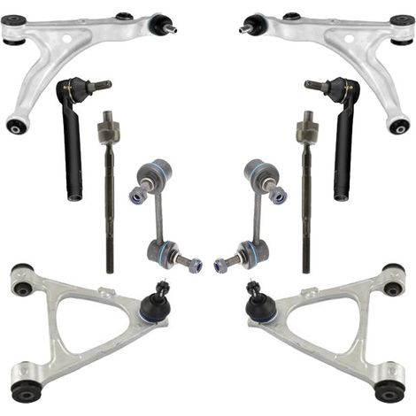 KIT BRACCIO OSCILLANTE 10 PEZZI COMPATIBILE CON MAZDA MX-5 III (NC) 2.0 (NC18) / Kit Sospensione Completo OE/OEM / Bracci Oscillanti + Testine Sterzo / Sostituzione Diretta OEM