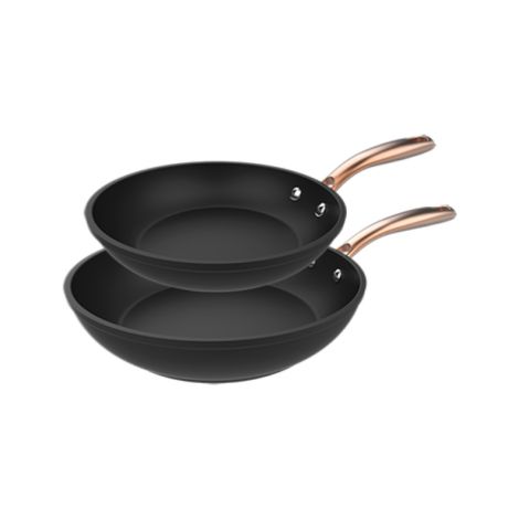 Cecotec Ensemble de poêles noir antiadhésif 20-24 cm (1/5)