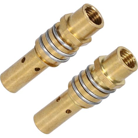 Lot de 20 porte-embouts de soudage, diffuseurs de gaz pour pistolets MIG/MAG, filetage femelle 15AK (1/5)