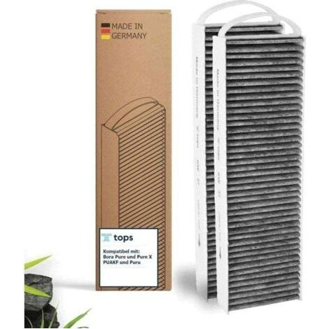 Bardusch-Filtres à charbon actif haut de gamme pour Bora Pure PUAKF 2 filtres de haute qualité pour votre table de cuisson Bora avec hotte aspirante PURU ou PUXU (1/4)