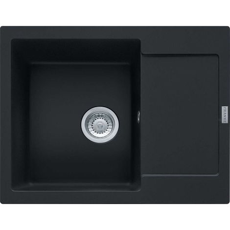 Franke Maris - Fregadero de fragranite MRG 611-62, 62x50 cm, negro mate 114.0637.573