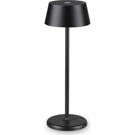 Ideal Lux PURE Integrierte LED-Tischleuchte Schwarz 230Lm 3000K IP54 (1/2)