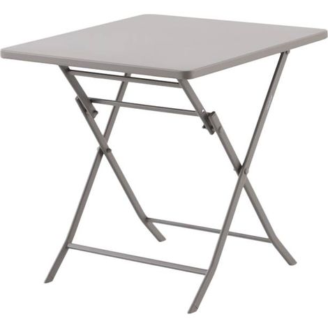 Tavolo da giardino pieghevole greensboro 2 posti caffè 70x70cm - Hespéride