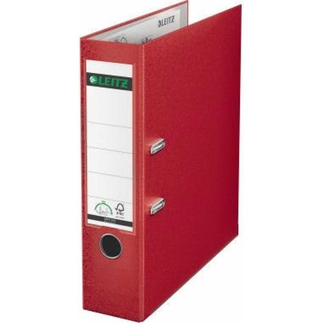 Leitz Ordner 10105025 DIN A4 80mm Polypropylen rot