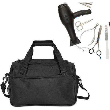 Sac à outils de coiffure, Salon Barber Sac à main Portable Ciseaux Porte-peigne Housse de coiffure Voyage Bagage Poche (1/5)