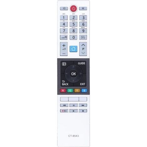 CT-8543 Universalfernbedienung – Tasten für Prime Video, Netflix und YouTube – Toshiba TV (1/4)