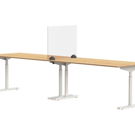 SMIT VISUAL, Séparateur de table pour poste de travail double, (1/5)