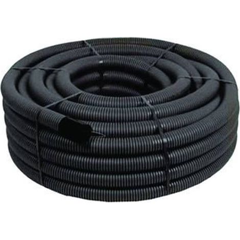 TUBO CORRUGATO DOPPIA PARETE PER CAVIDOTTO - INTERNO LISCIO ø mm.50 - MT 50 (1/2)