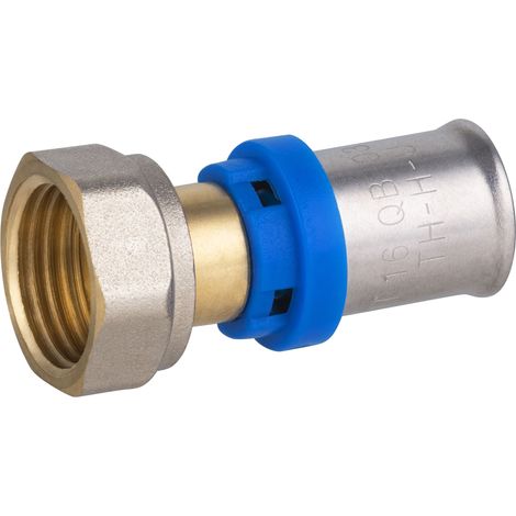Racor Hembra Tuerca Libre Multicapa QUICK PLOMBERIE Ø16 H1/2'
