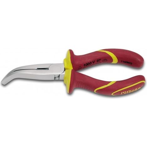 Pinza isolata 1000v becchi piatti lunghissimi piegati beta 1164mq - 200 (1/2)