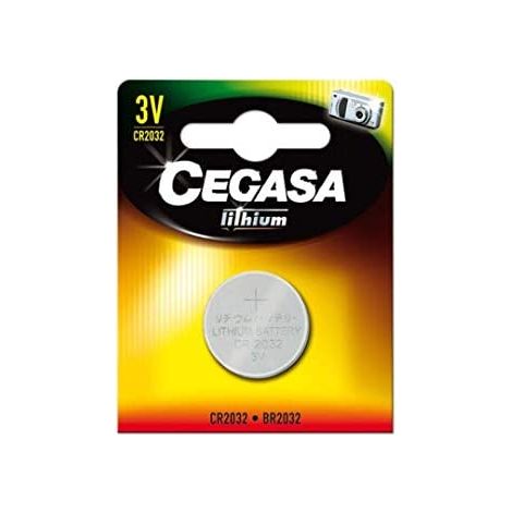 Cegasa batteria al litio a bottone cr2032 3v bt blister bt