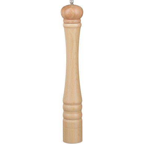 Macina pepe in legno di betulla 40 x 6 x 6 cm design classico déco cucina legno naturale 130005227