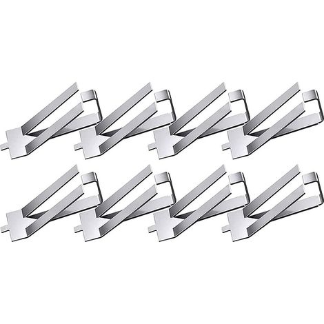 8 clip a molla per letto in vetro, compatibili con Ender 3, morsetto di fissaggio universale per stampante 3D