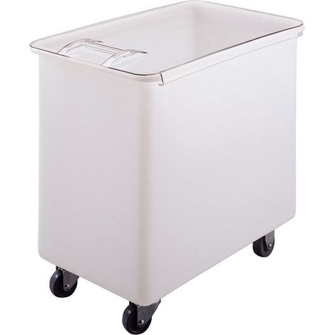 Bac à ingrédient avec couvercle plat - 75 x 47 x 74 cm - Blanc - Cambro