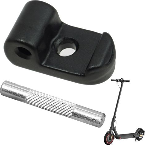 Boucle de Verrouillage de Crochet Pliable, Pelle de Fermeture Crochet Pliable avec Boucle Boulon en Fer Compatible avec M365/M365 Pro Scooter Électrique