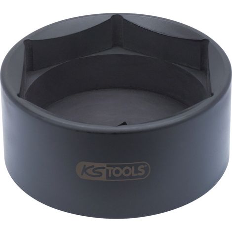 KS Tools - Douille 6 pans Ø 80 mm pour écrou d'essieu Volvo - 450.0245 (1/2)
