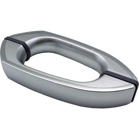 1 paire de poignées de porte de cabine de douche, poignée de porte de douche, poignée de porte en verre, pièces de rechange pour cabine de douche, salle de douche 175 mm trou à trou centre (1/5)