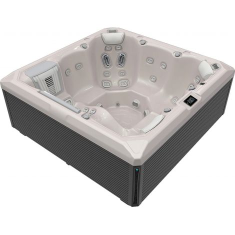 Wellis Atlas Life Premium Whirlpool Außenwhirlpool 215x215x86,5cm für 6 Personen inkl. Thermocover (1/5)