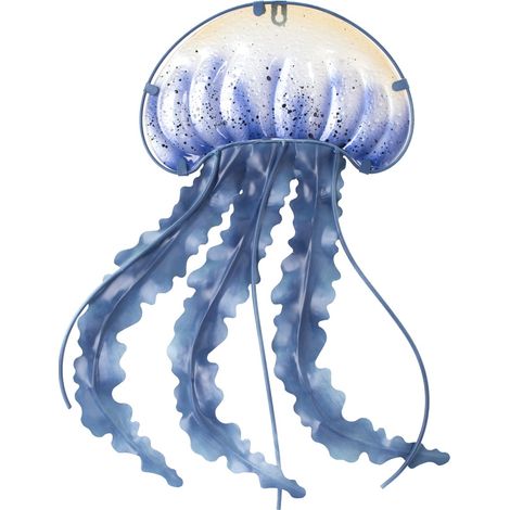 Signes Grimalt Adorno Pared Jardín Novedad  Adorno Pared Medusa Novedad Azul 4x42x53cm 38912