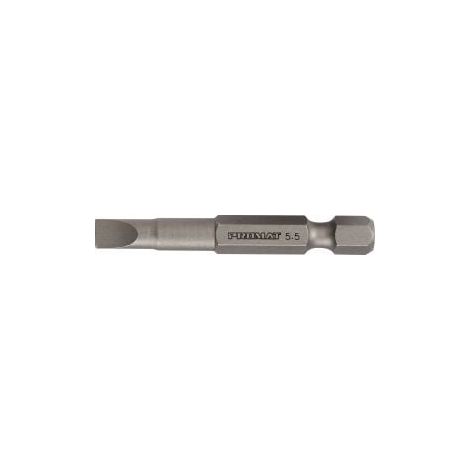 Punta para tornillos ranurados 4,5mm L.50mm 1/4 de pulgada E6,3 grosor de corte 0,6mm TECWERK (1/2)