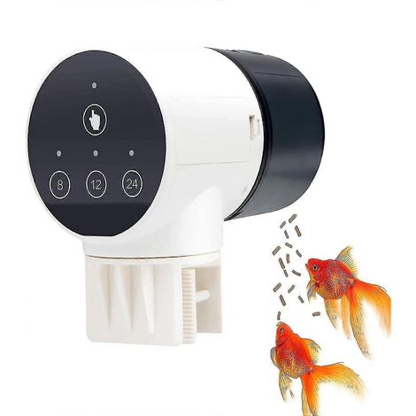 Distributeur automatique de nourriture pour poissons à minuterie intelligente (1/5)