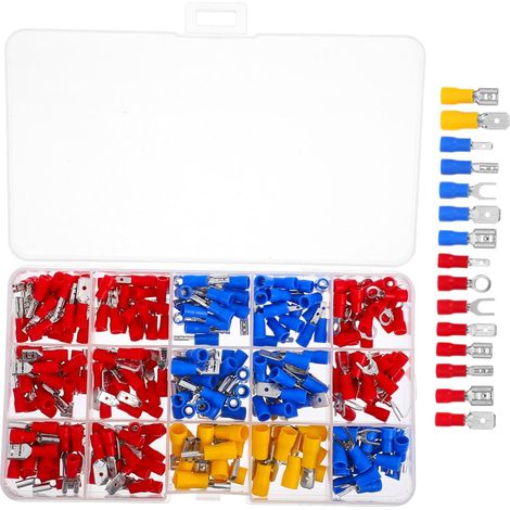 kunststoff-anschlussklemmen-kit 280-teiliges Terminal-crimp-set Komplette Box Zur Verwendung