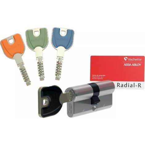 Cylindre double Radial R Vachette - Varié - 3 clés - 32,5 x 42,5