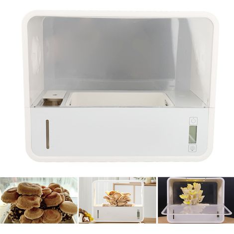 Automatisches Pilzzuchtgewächshaus mit LED-Beleuchtung, transparent, erdfrei, ABS (1/5)