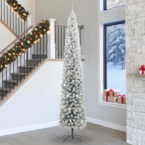 Künstlicher Weihnachtsbaum mit 300 LEDs mit Ständer Grün 300 cm (1/5)