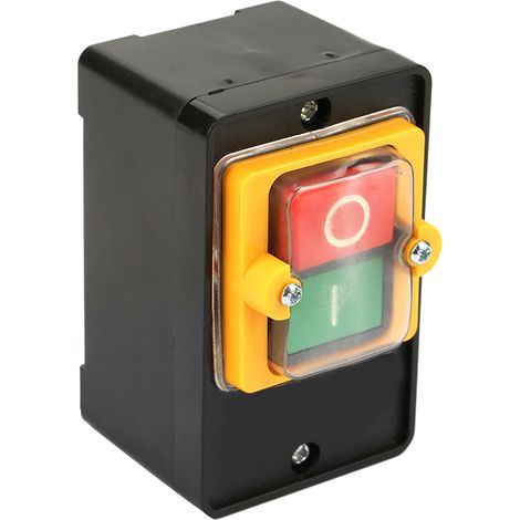 AC220V/380V 10A Wasserdichter Ein/Aus-Drucktaster (1/5)