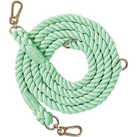 Laisse en corde pour chien, laisse en coton pour l'éducation canine, idéale pour la randonnée et le camping. (1/5)
