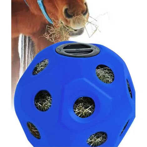 ROYAL BLU - Palla per cavalli modello Slowfeeder Hay Ball ideale come gioco o per il dosaggio del fieno (1/2)