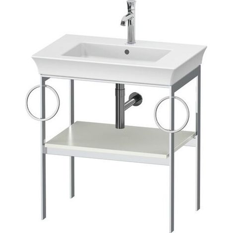 DURAVIT WT4546B3636 Console métallique à pose au sol White Tulip (1/2)