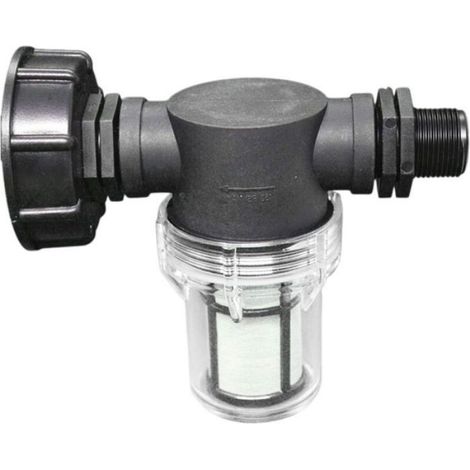Robinet Pour Cuve - 3/4 Pouces Filet Extérieur - Filtre Intégré Amovible - Adaptateur IBC - Pour Collecte Eau De Pluie - 1 Pièce