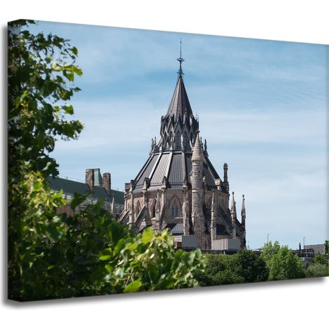 Leinwanddruck Architektur Kirche 40x30 cm