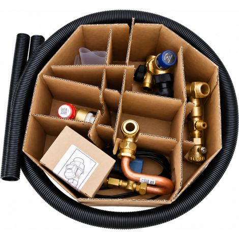 Kit de Raccordement SAUNIER DUVAL Duomax/Heliotwin avec Remplissage Automatique pour Chaudière - 0010040212 (1/3)