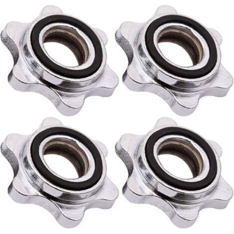 Colliers de Serrage pour Haltères – Paire de Bagues de Fixation Universelles pour Barres de Musculation – Compatible avec Tous Types d’Haltères (1/5)