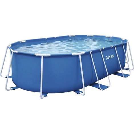 Piscina tubolare ovale "Tina" - 4,88 x 3,05 x 1,07 m