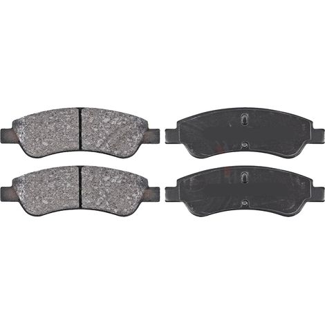 KIT PASTIGLIE FRENO ANTERIORI compatibile con PEUGEOT 207/207+ (WA,WC) / PASTIGLIE FRENANTI AUTO OEM P 61 066, / SOSTITUZIONE DIRETTA / BASSA POLVERE / SILENZIOSO