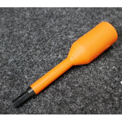 Douillle mâle longue carré 3/8" 6 pans de 6mm isolée 1000V
