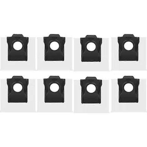 Kit de 8 sacs à poussière pour aspirateur Dreame L10s Pro Ultra Heat / X30 Ultra / X30 Pro - Pièces de rechange pour aspirateur (1/5)