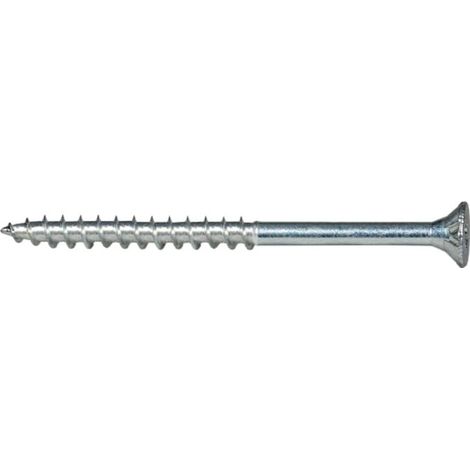 Schachtel 50 St. Holzschrauben avell. pz r/parc din/ref vloxp 5x100 Zink. + lubr. cello