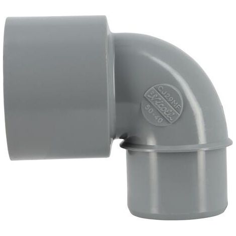Gomito 90° in PVC per connessione multimateriale: 50x40 (rif.: C29MF)