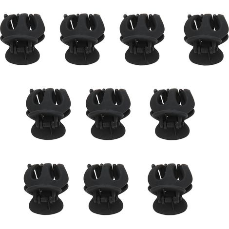 Lot de 10 mini pinces latérales pour frange élégante, pinces latérales, pinces à cheveux pour queue de cheval et pinces à cheveux pour femmes (1/5)