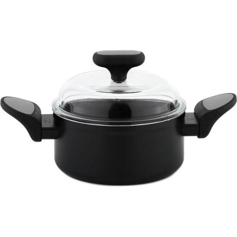 Olla tradicional 16 cm con tapa Salto Plata 1,5 l NOIS (1/5)