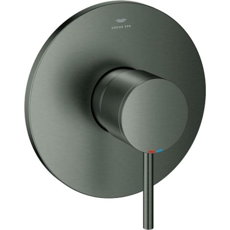 GROHE Miscelatore monocomando per doccia Atrio 24354 FMS per 35604 hard graphite spazzolato, 24354AL0
