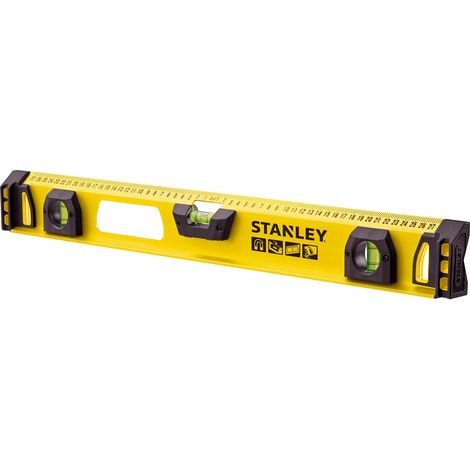 Niveau Profile I-Beam - 60 cm - 3 Fioles - Magnétique - Aluminium - FATMAX - STANLEY, 1-43-554