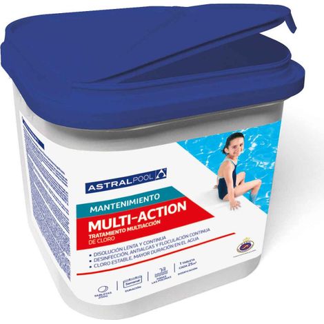 Tabletas de Cloro Multi-acción para Piscinas AstralPool - 5KG