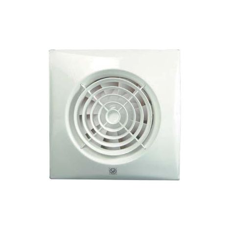 Unelvent – Aérateur permanent 95 m³/h – Hygroréglable et temporisé – Débit d'air 12V 100Hz pour locaux de taille moyenne - 100chz